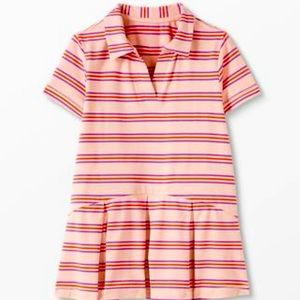 Hanna Andersson Striped MadeForSun Polo Dress - Size 12